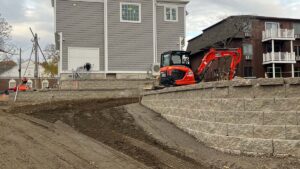 Retaining Wall Construction